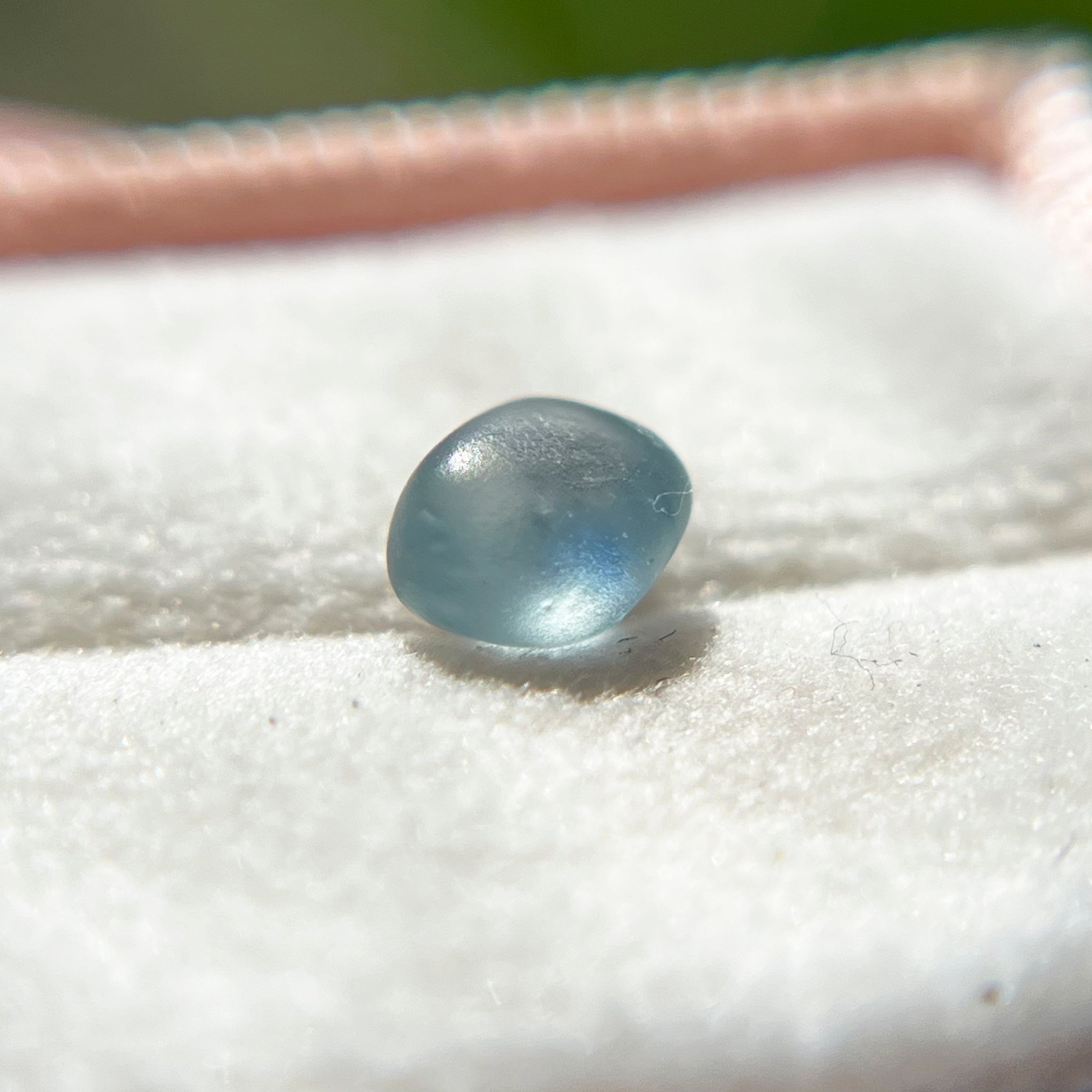 Rough Uncut Light Teal Blue Montana Sapphire