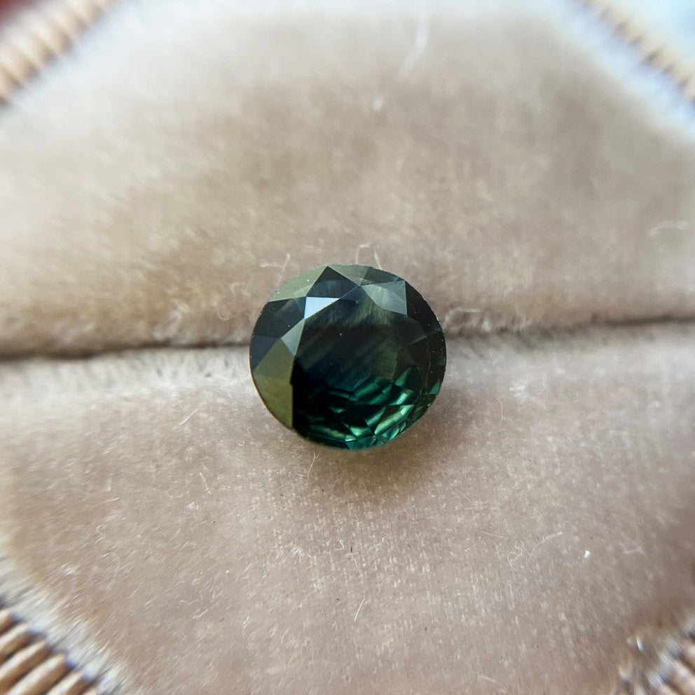 Large Deep Teal Montana Sapphire