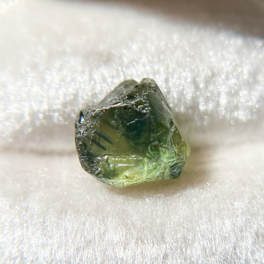 Rough Deep Green Australian Sapphire