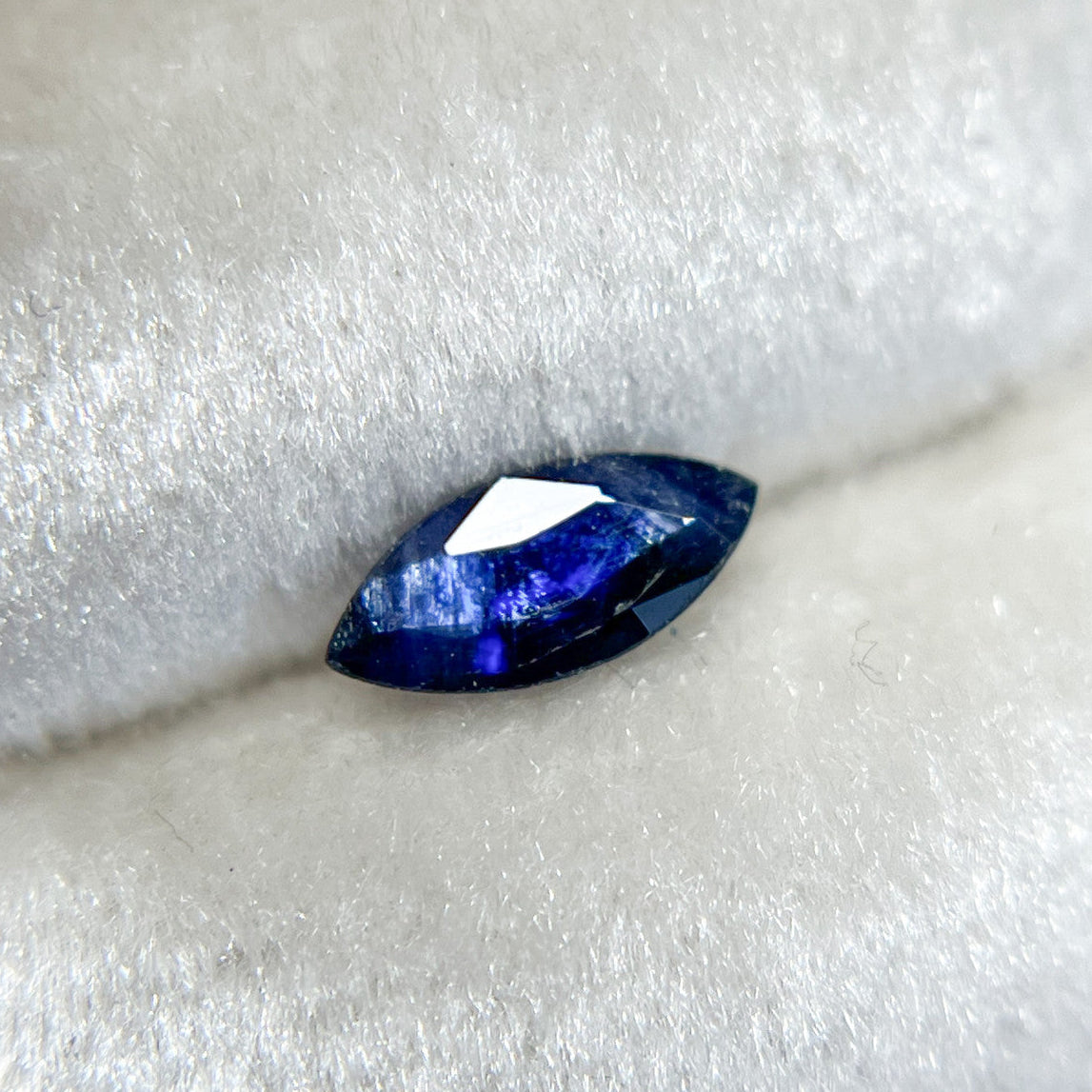 Marquise Cut Teal Blue Sapphire