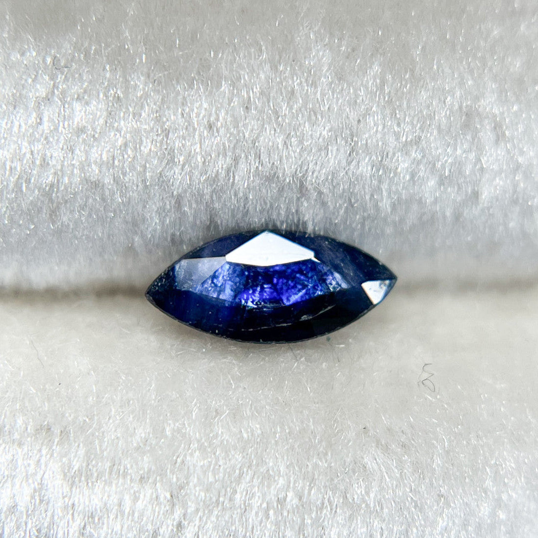 Marquise Cut Teal Blue Sapphire