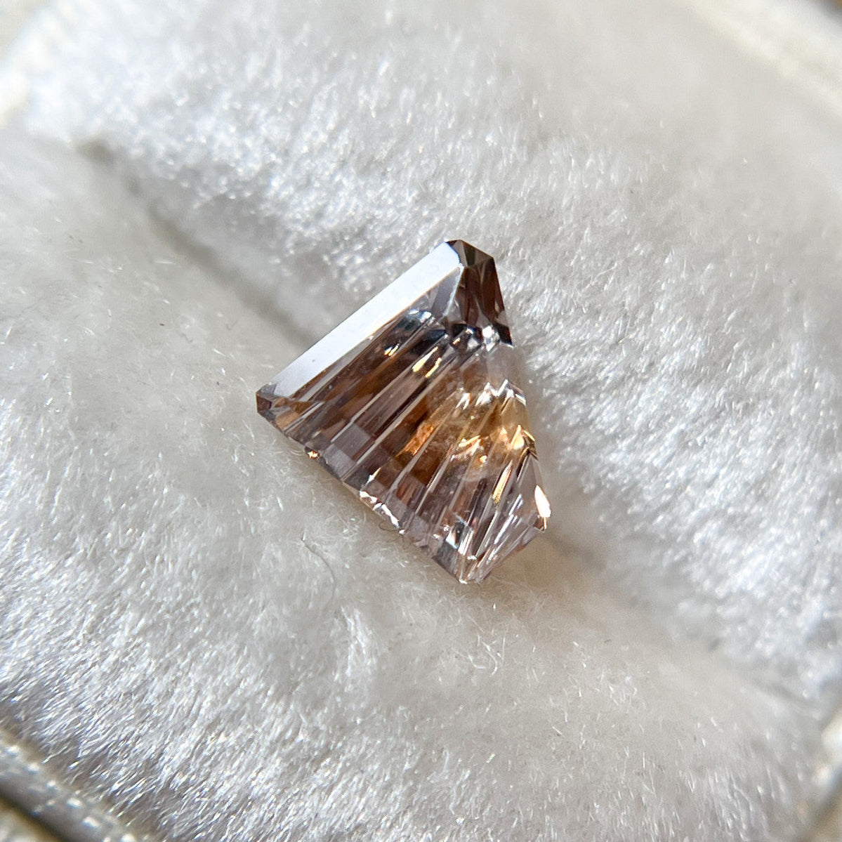 Parti Color Pink Montana Sapphire Freeform Dreamscape™ Cut by John Dyer