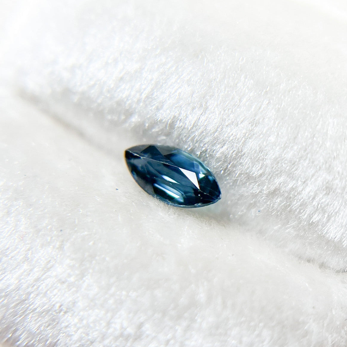 Marquise Cut Teal Sapphire