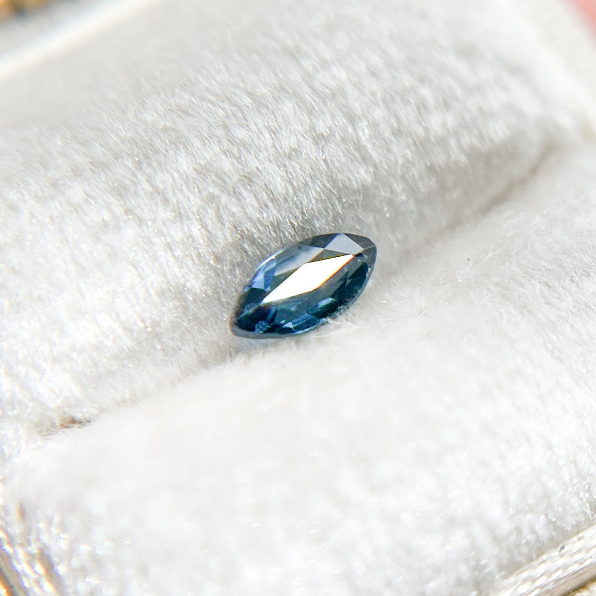 Marquise Cut Teal Sapphire