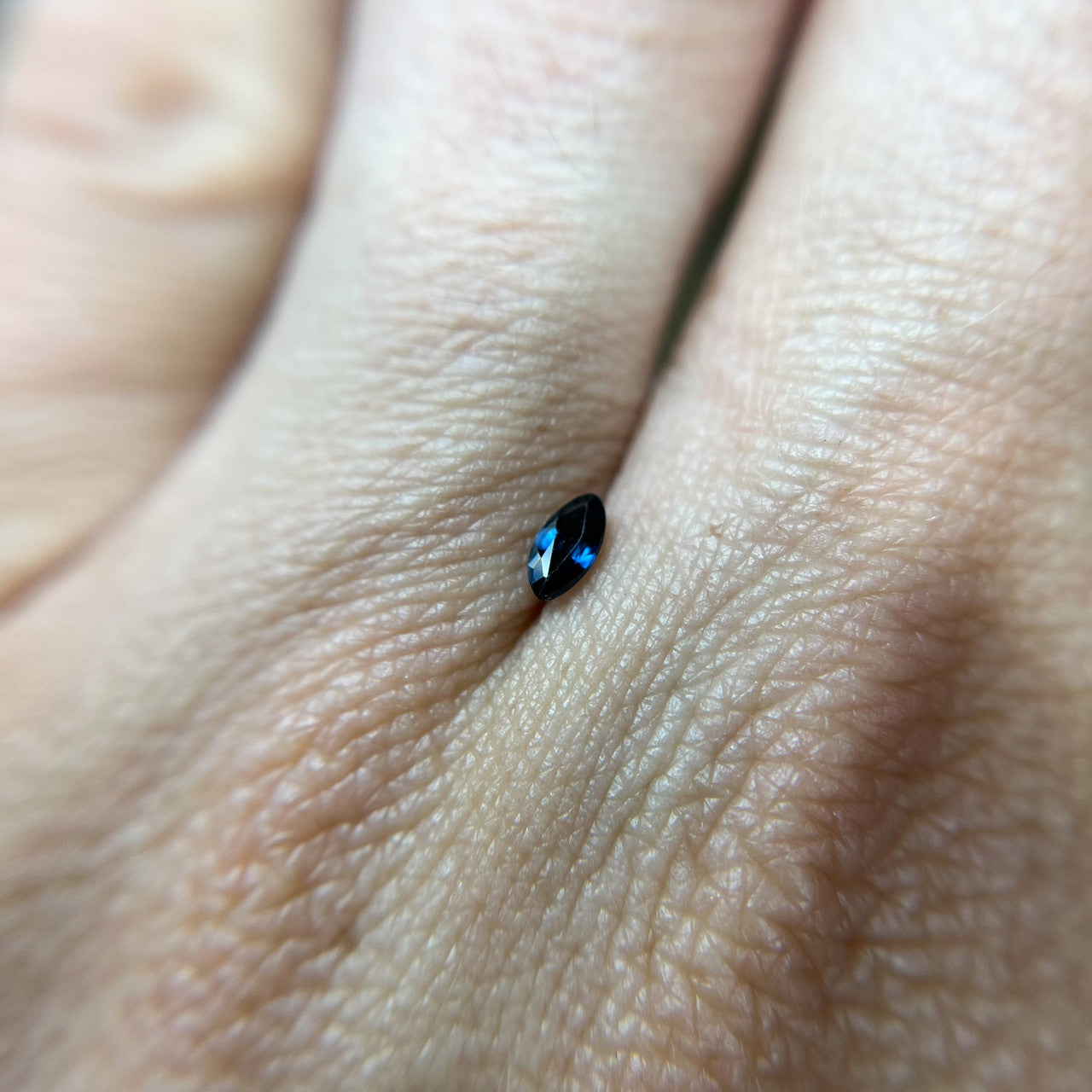 Marquise Cut Teal Sapphire