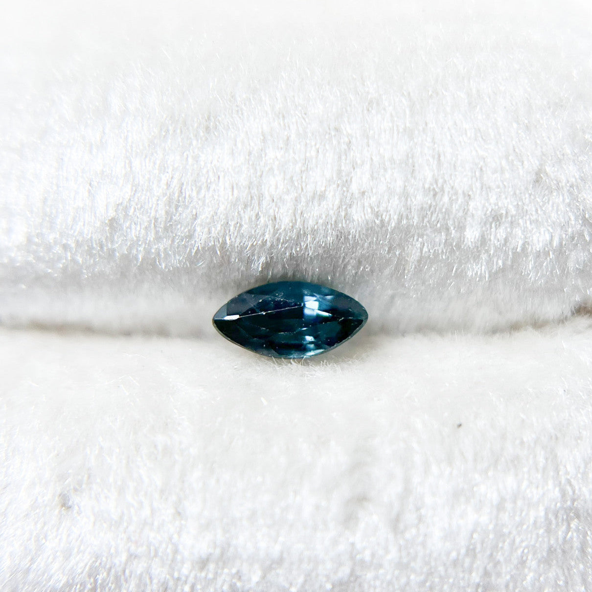 Marquise Cut Teal Sapphire