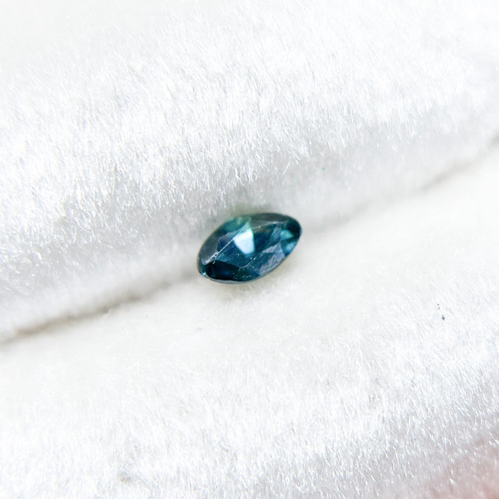 Marquise Cut Teal Sapphire