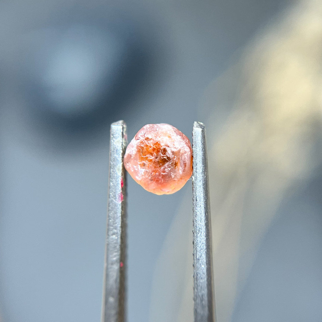 Uncut Dark Pink Montana Sapphire