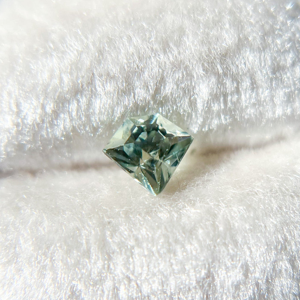 Kite Shaped Australian Green Sapphire