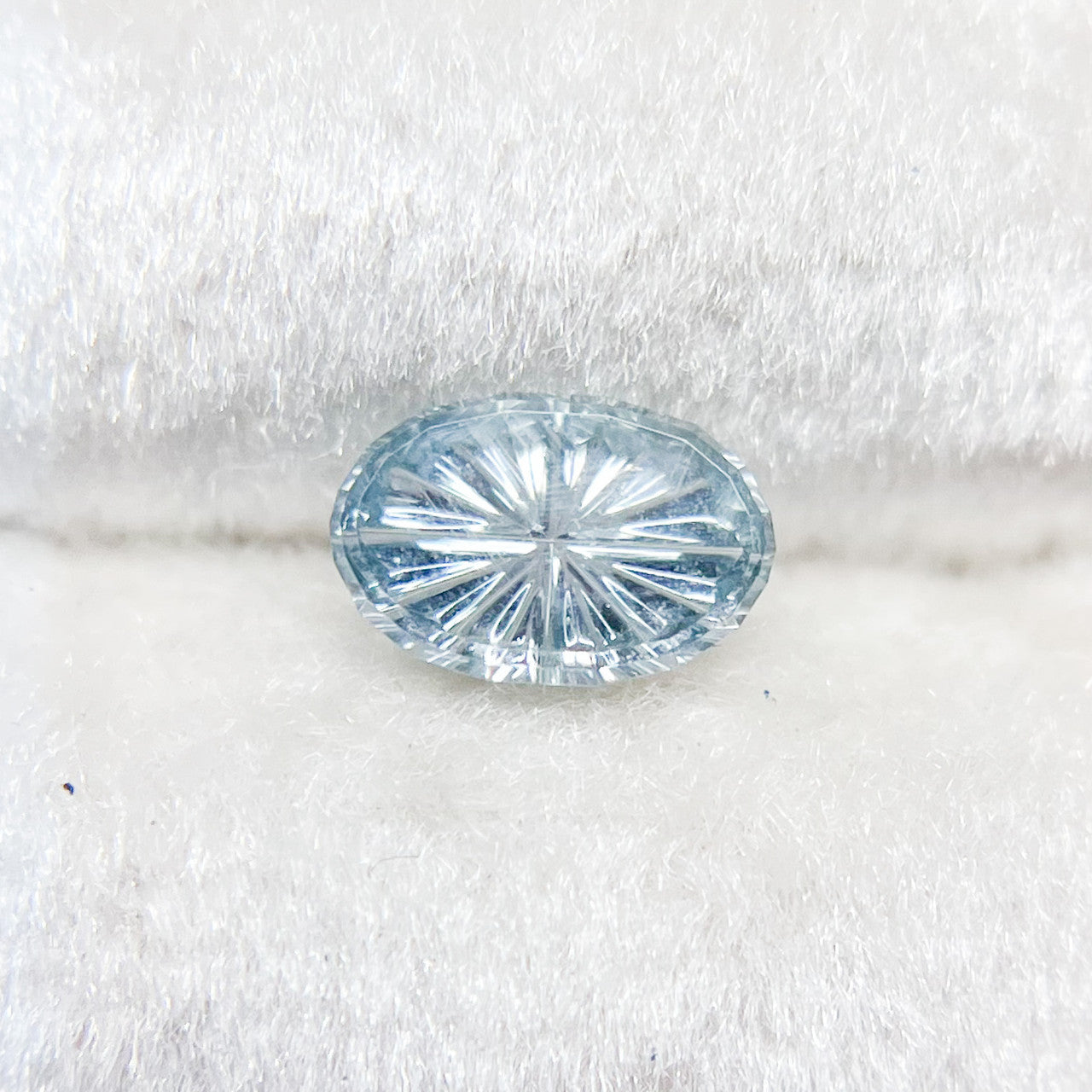 Blue Oval Montana Sapphire Starbrite™ Cut by John Dyer