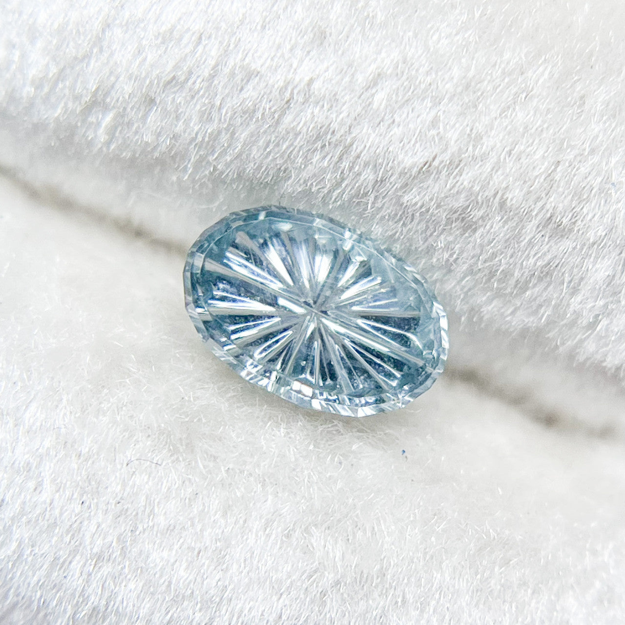 Blue Oval Montana Sapphire Starbrite™ Cut by John Dyer