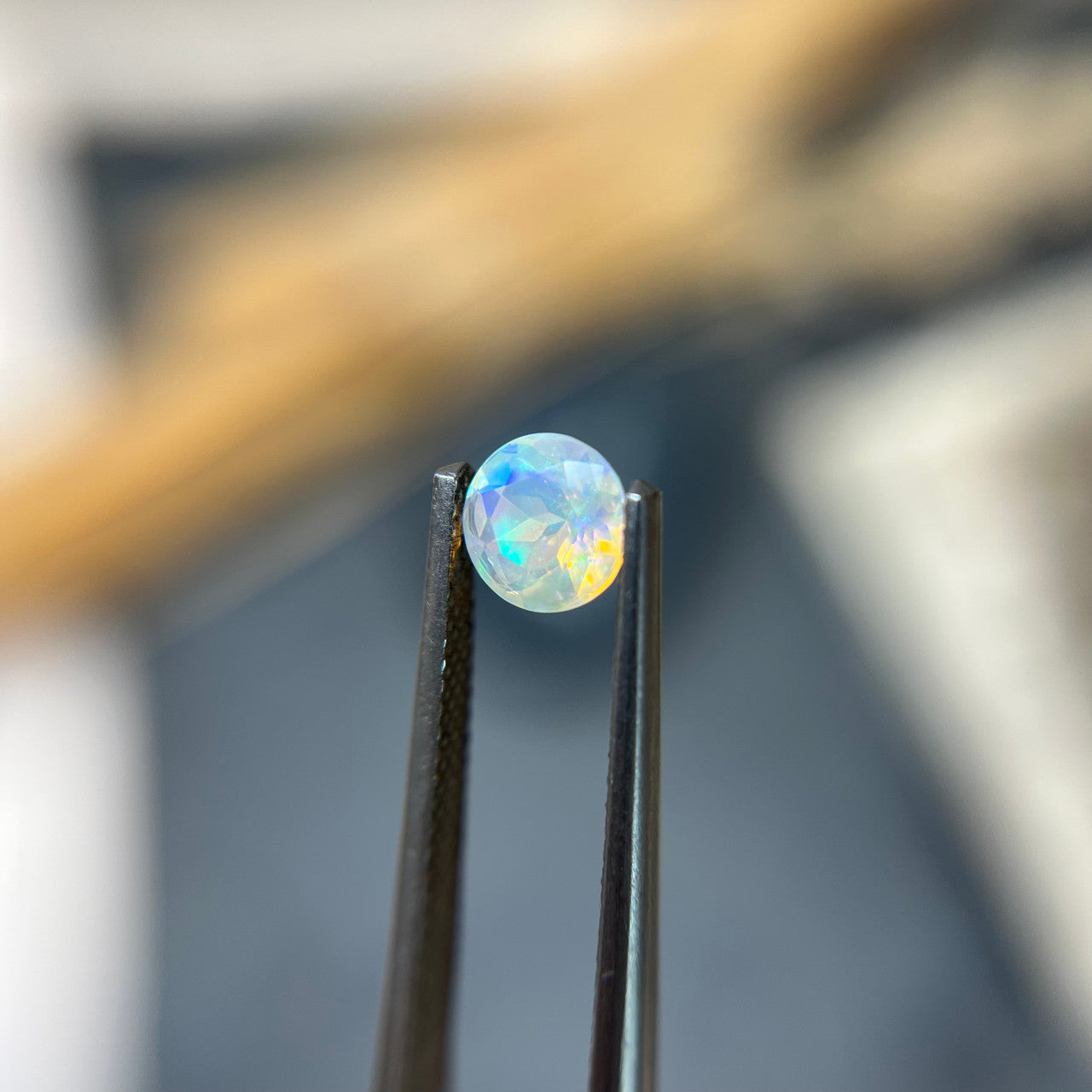 6mm Faceted Ethiopian Opal