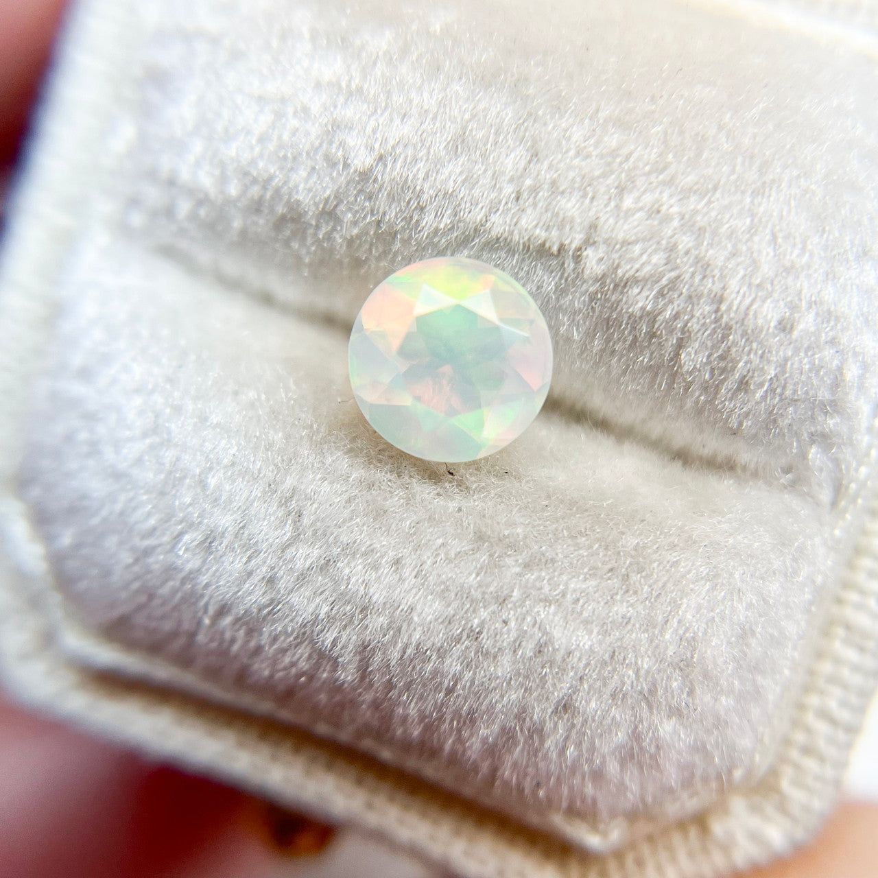 6mm Faceted Ethiopian Opal