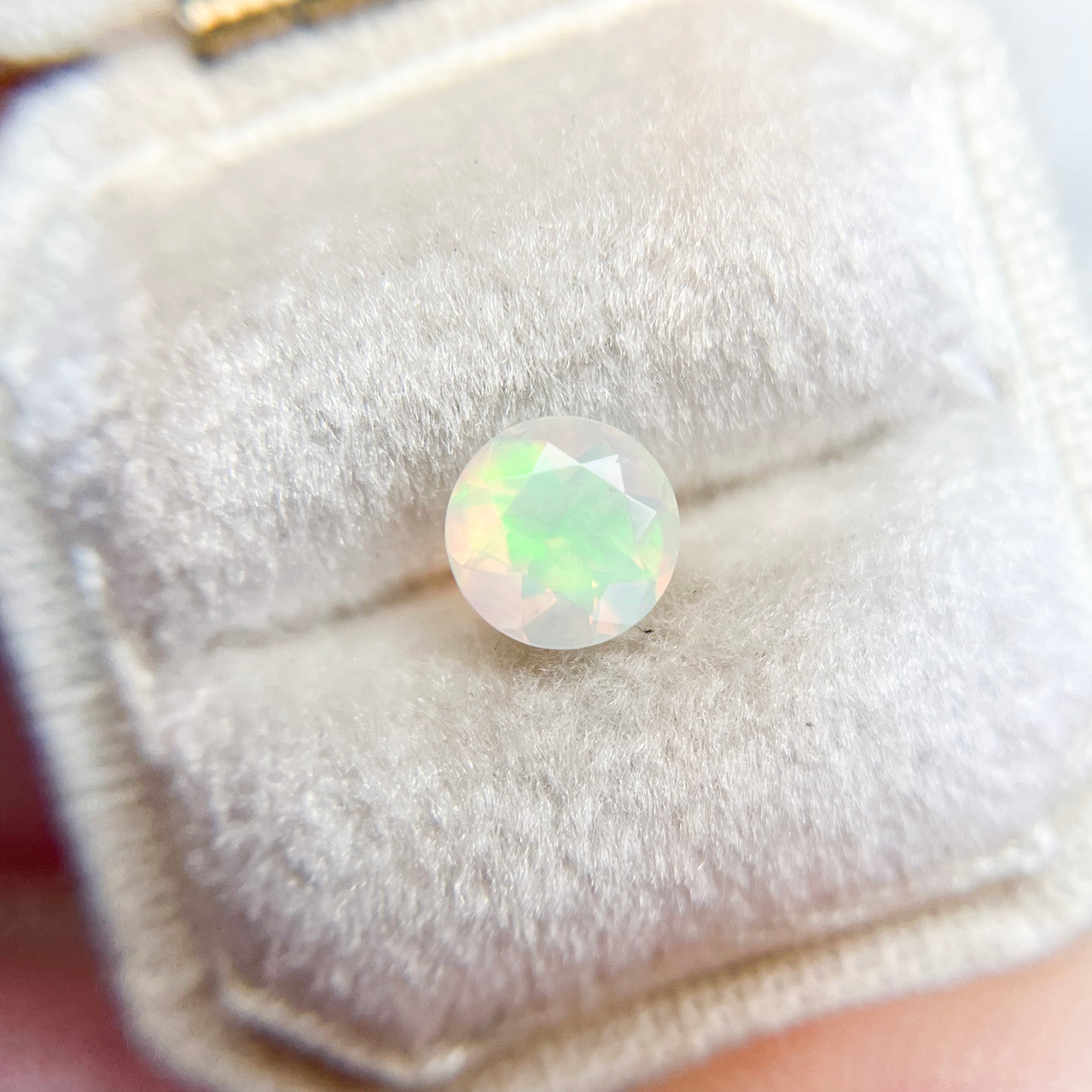 6mm Faceted Ethiopian Opal