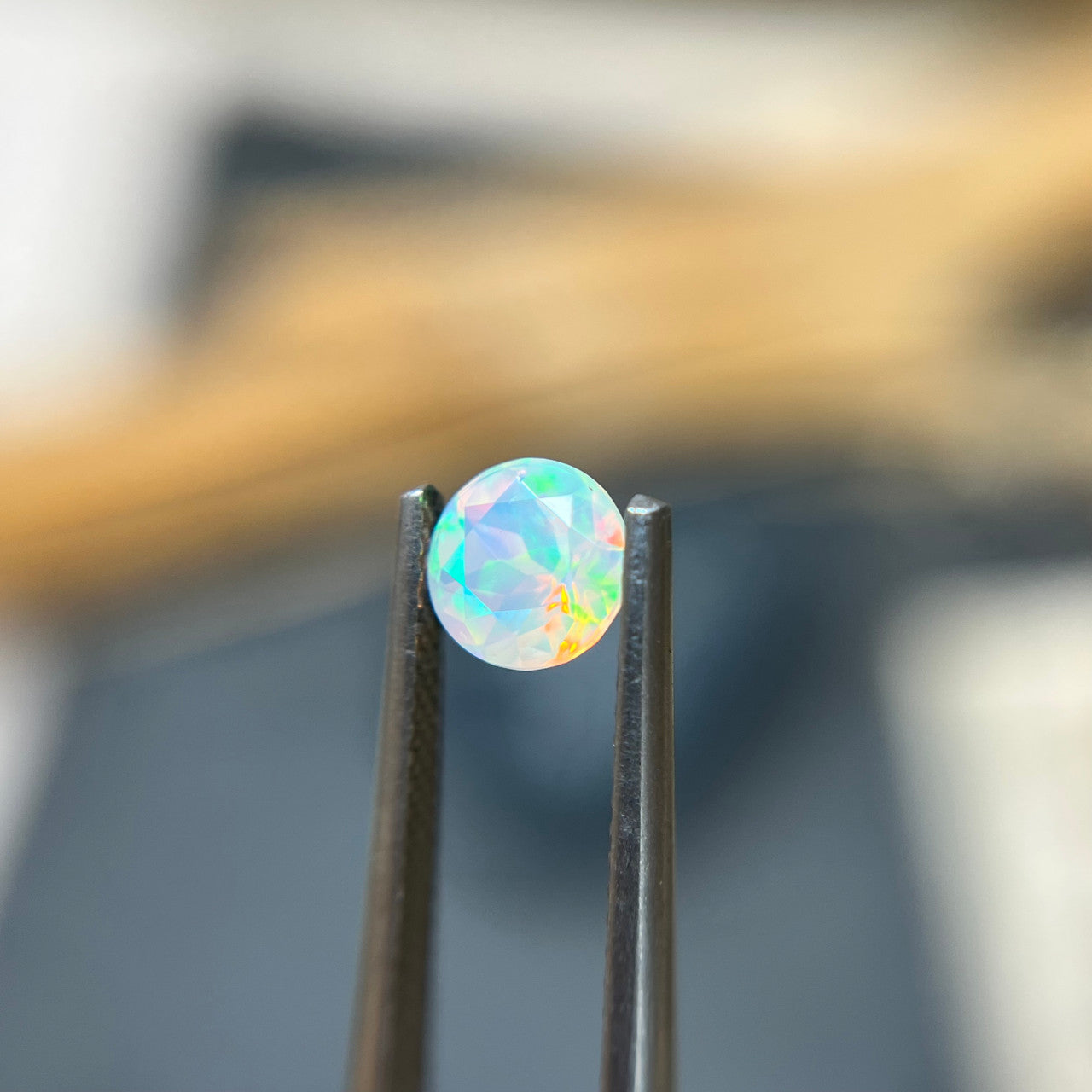 6mm Faceted Ethiopian Opal