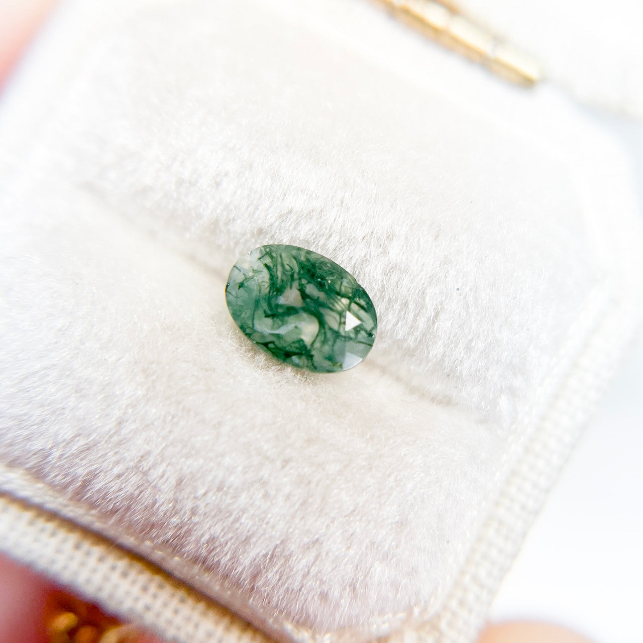 Oval Moss Agate