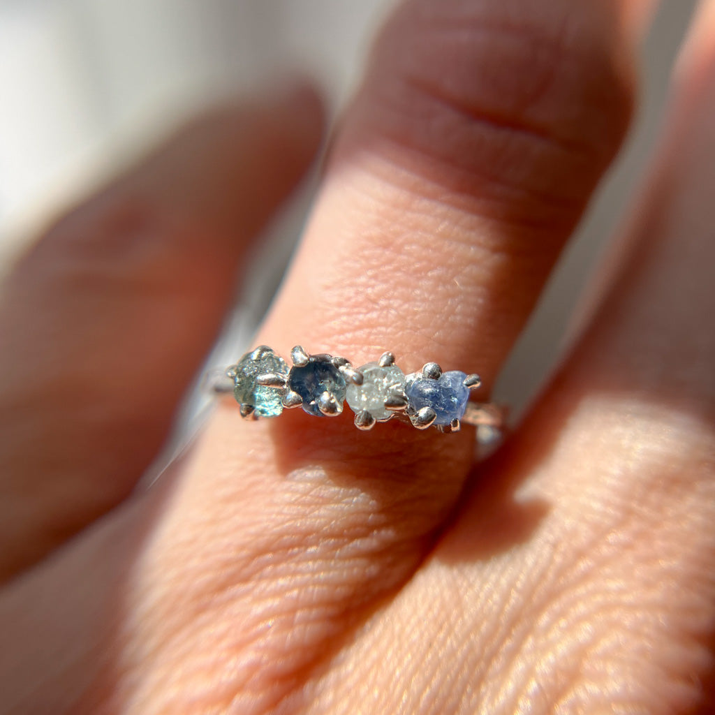 Garland Four Stone Ring