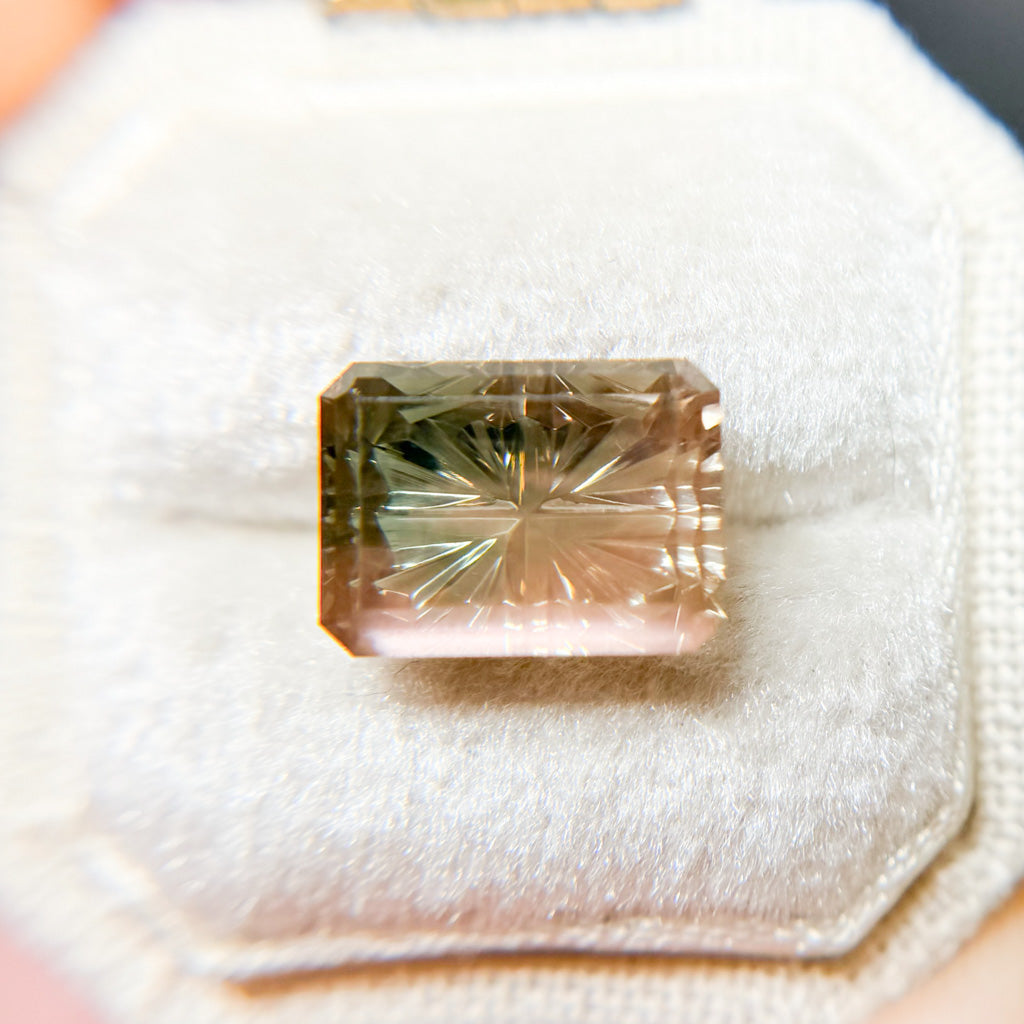 Vintage Orange Sunstone Starbrite™ Cut by John Dyer