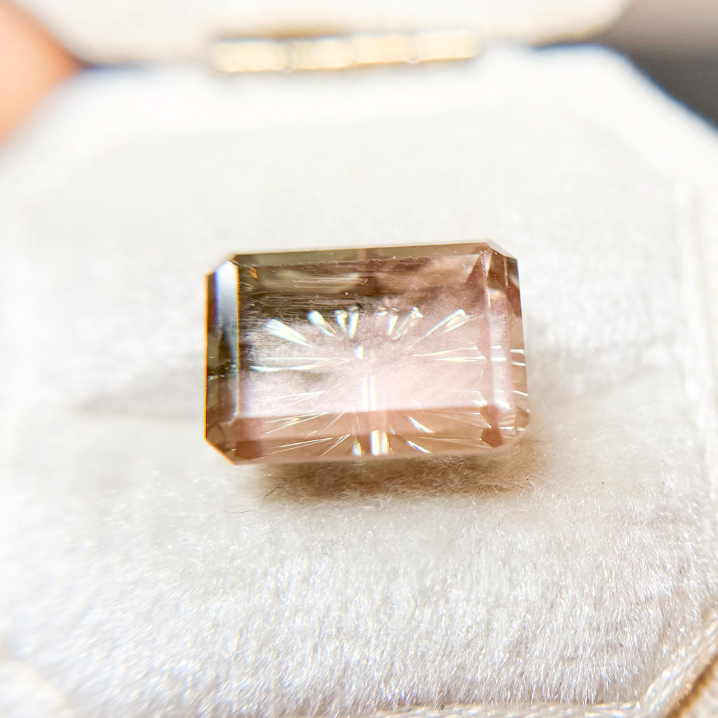 Vintage Orange Sunstone Starbrite™ Cut by John Dyer