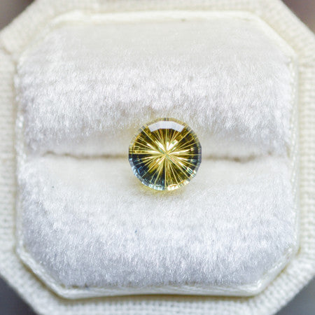 Parti Color Australian Sapphire StarBrite™ Cut by John Dyer
