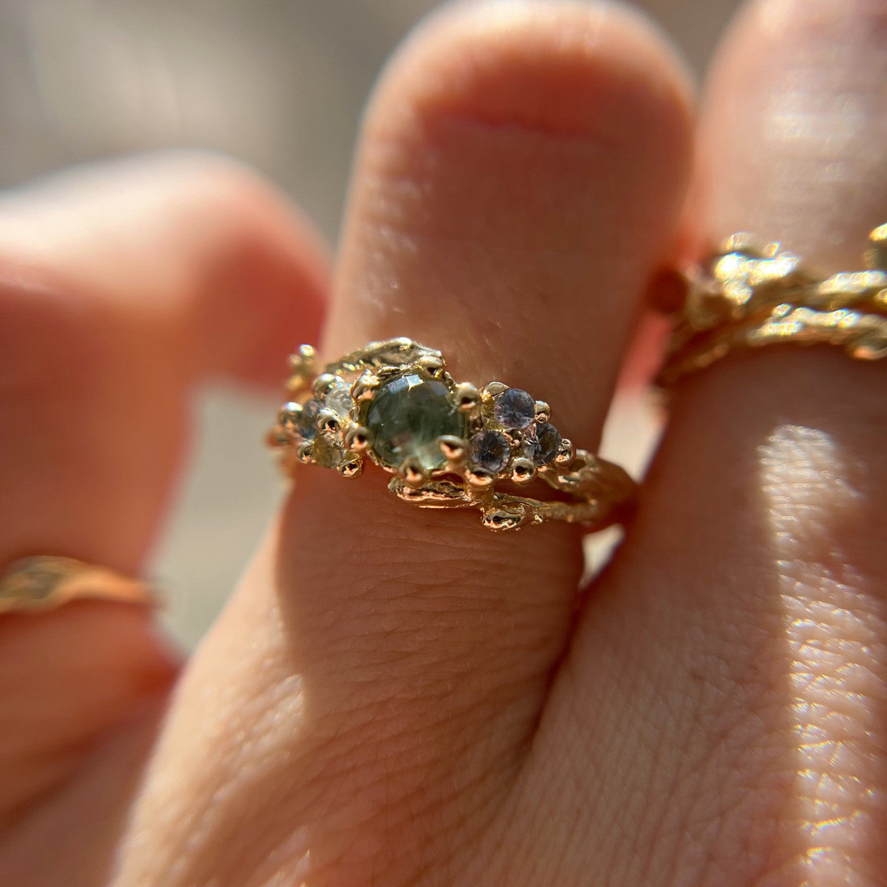 OOAK - Feyre Montana Sapphire Ring