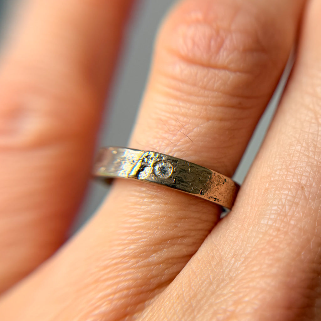 Diamond Monhegan Ring - Ready To Ship