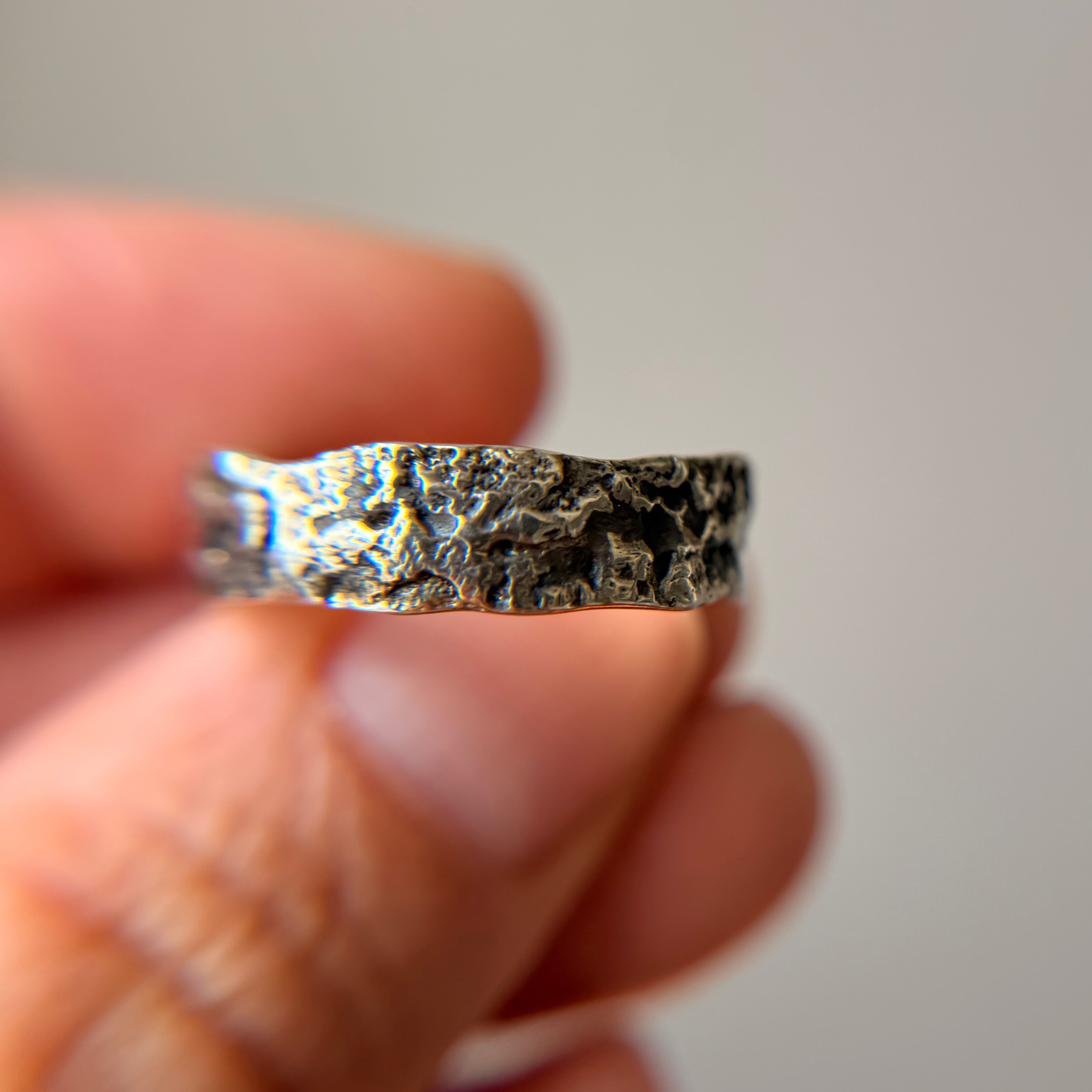 Silver Vineyard Ring
