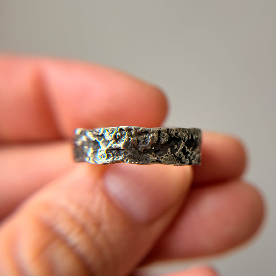 Silver Vineyard Ring - Ready To Ship