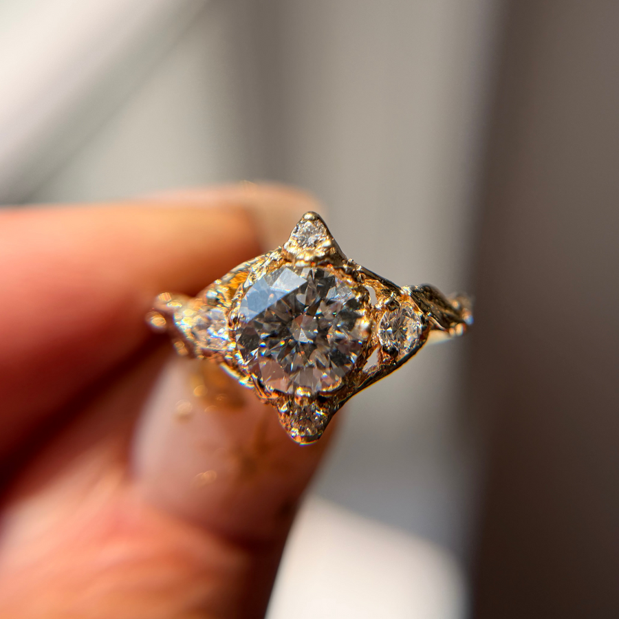 Celestine Diamond Ring