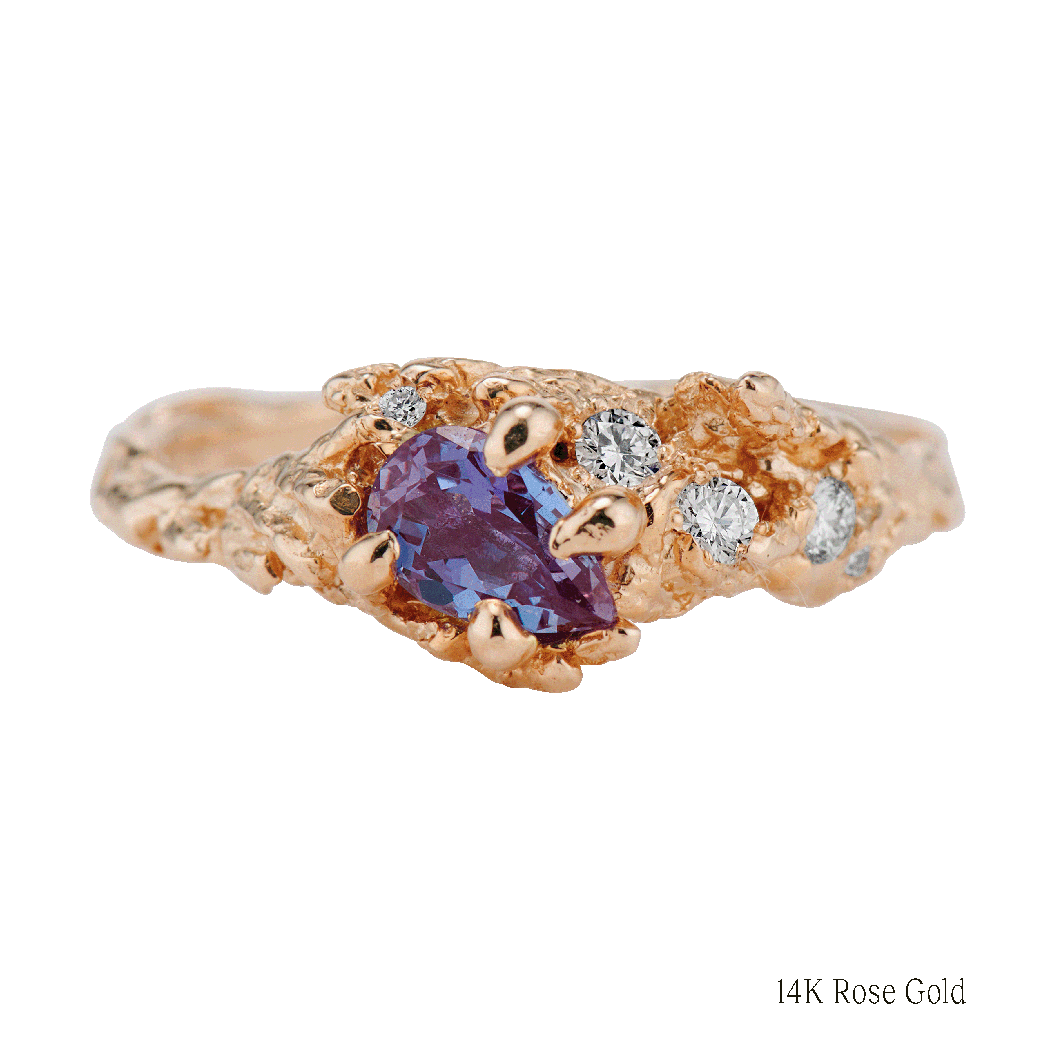 Juniper Alexandrite Cluster