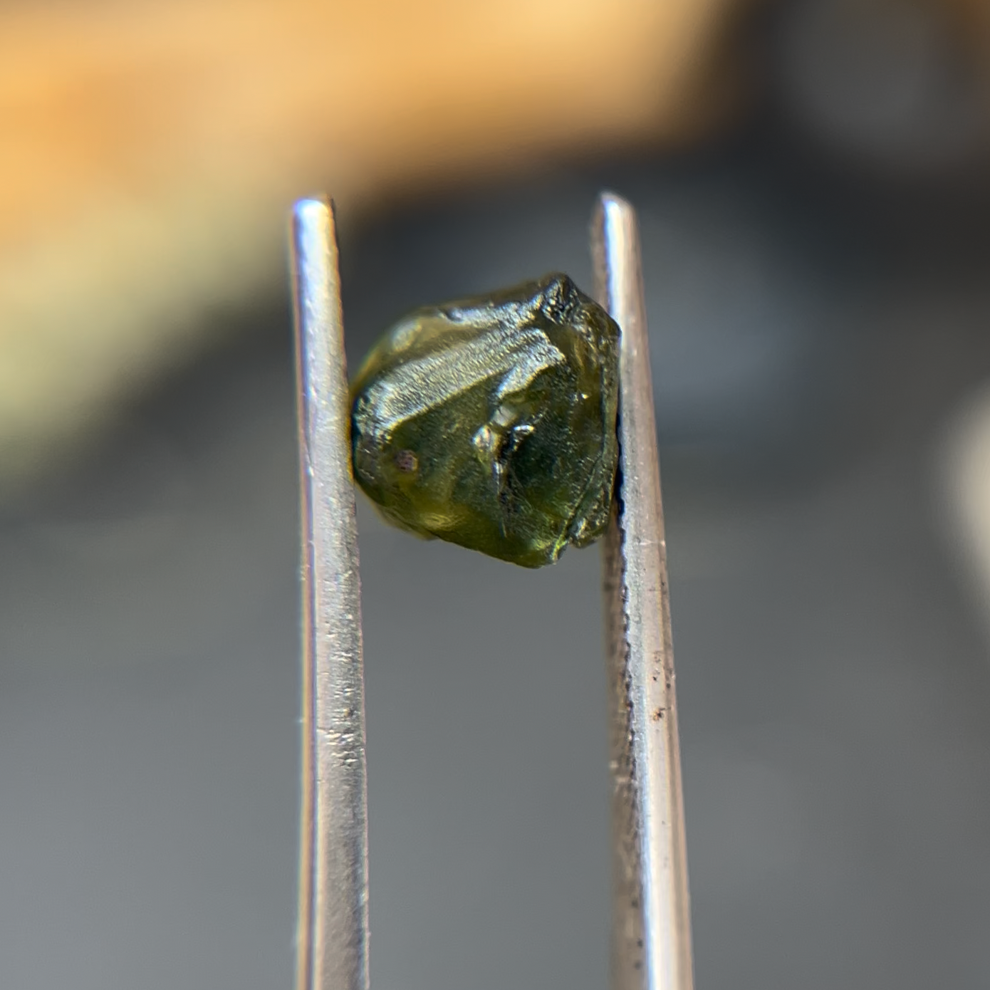 Rough Deep Green Australian Sapphire