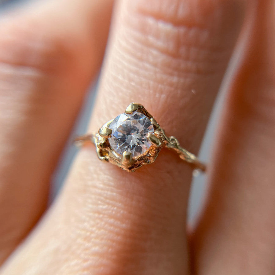 Naples Diamond Solitaire Ring - Ready To Ship