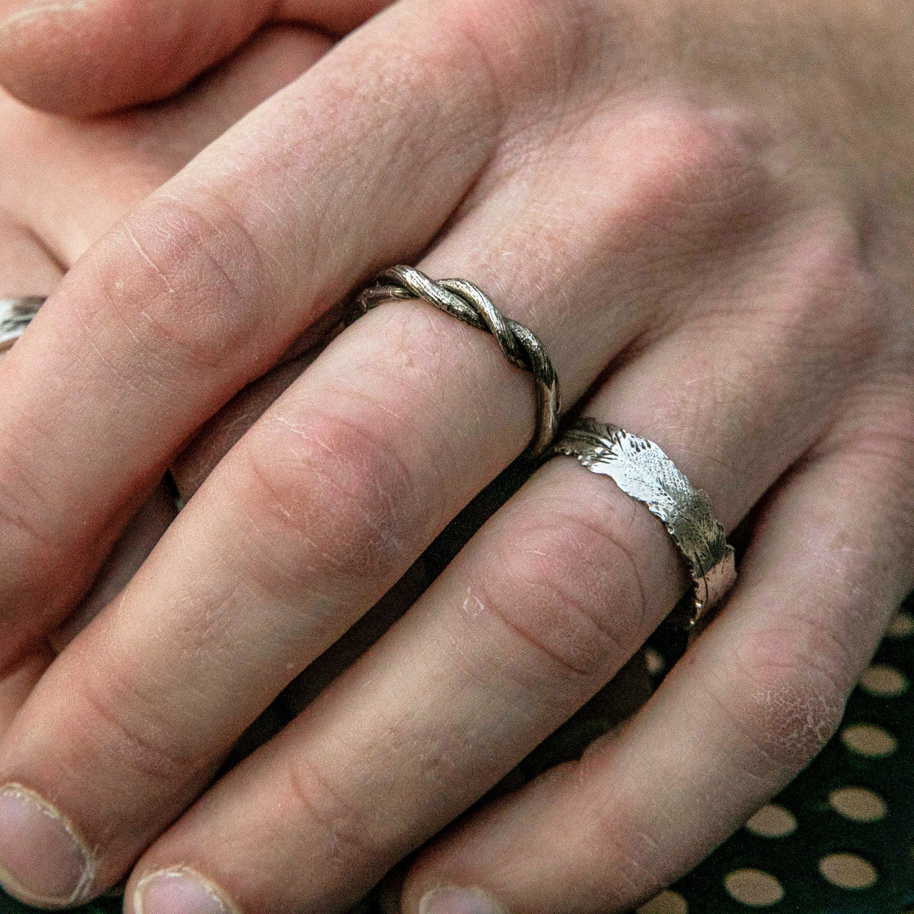 Silver Plume Ring - Ready To Ship