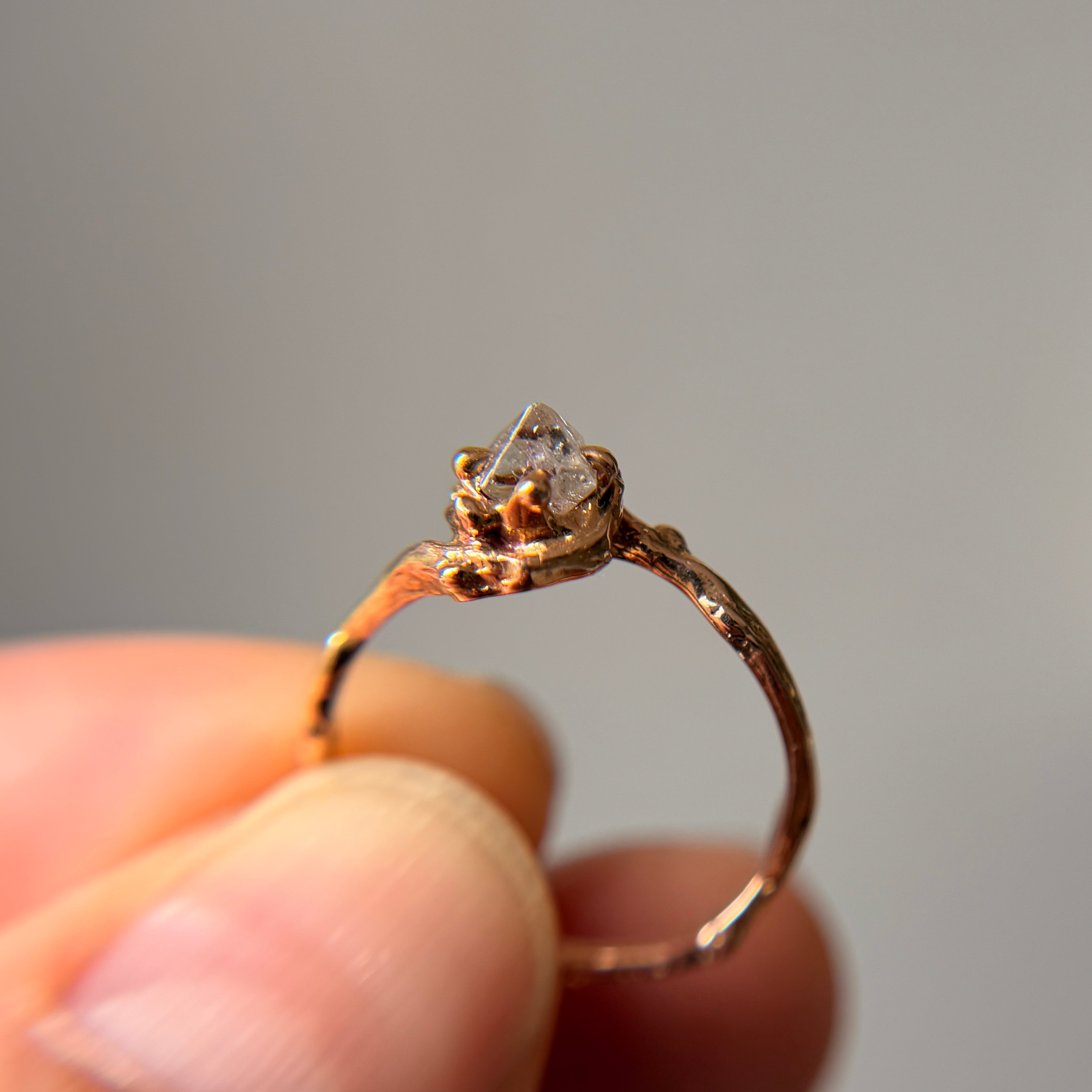 Naples Rough Diamond Solitaire - Ready To Ship