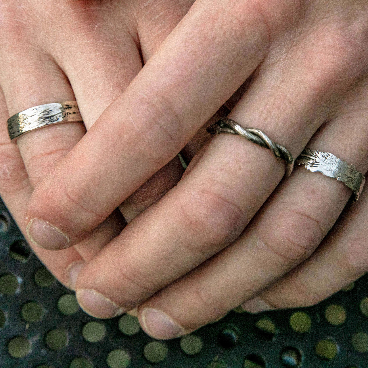 Men's Silver Union Ring