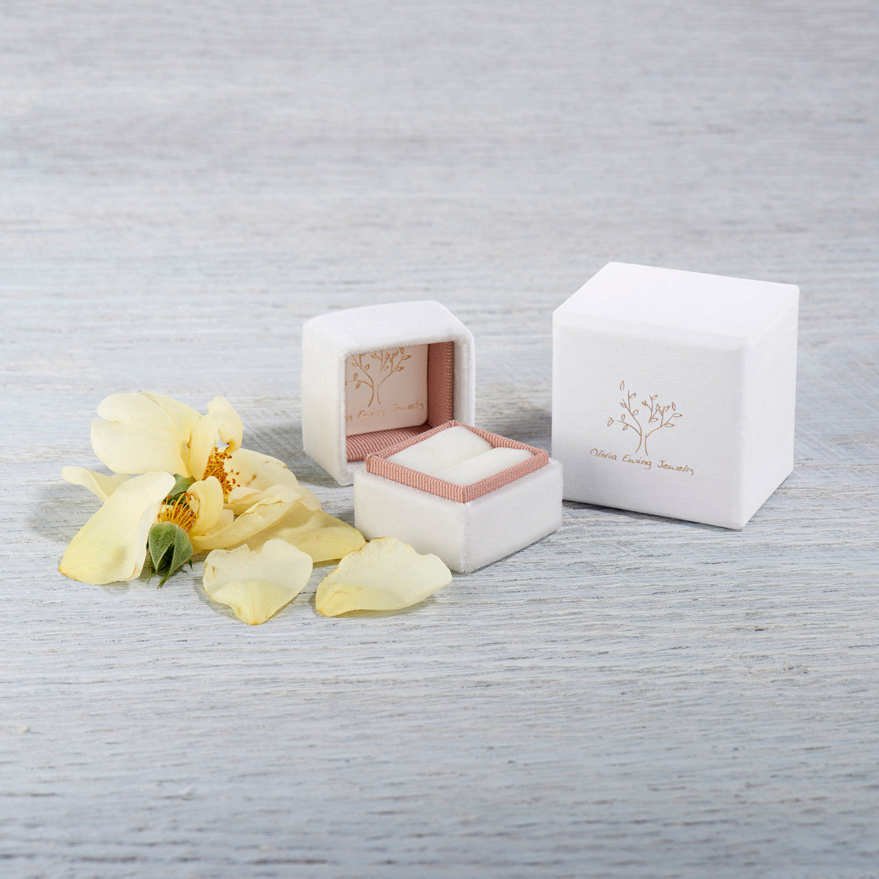 Custom engagement ring by Olivia Ewing Jewelry