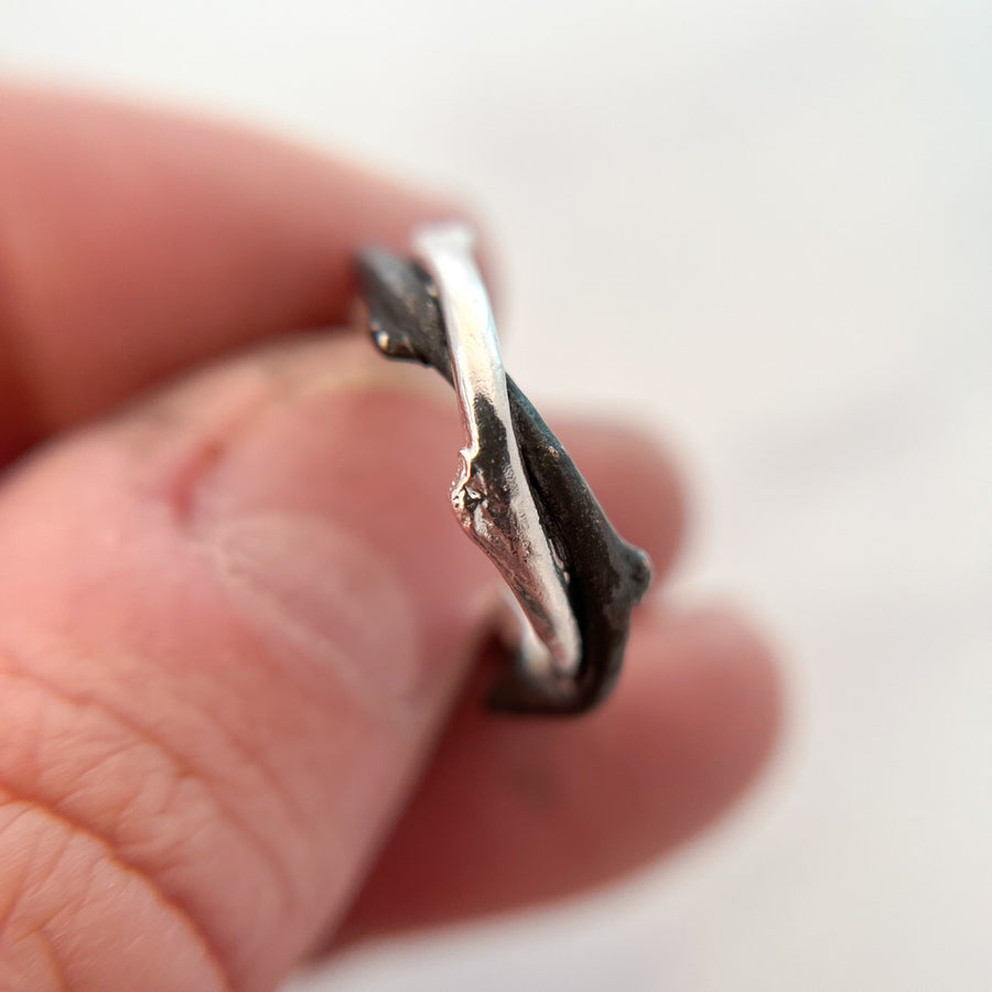 Men's Silver Unity Ring