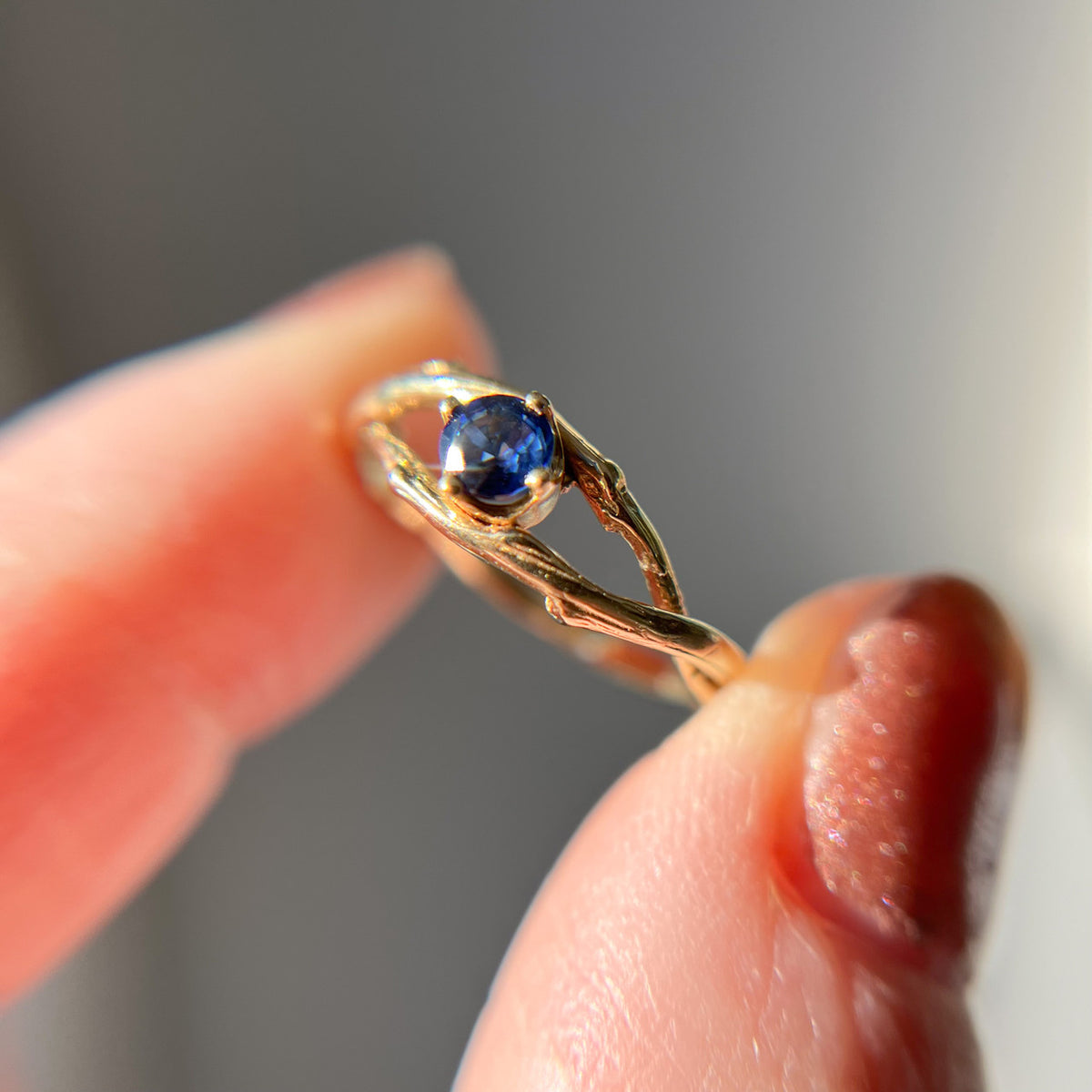 Petite Unity w/Sapphire - Ready To Ship