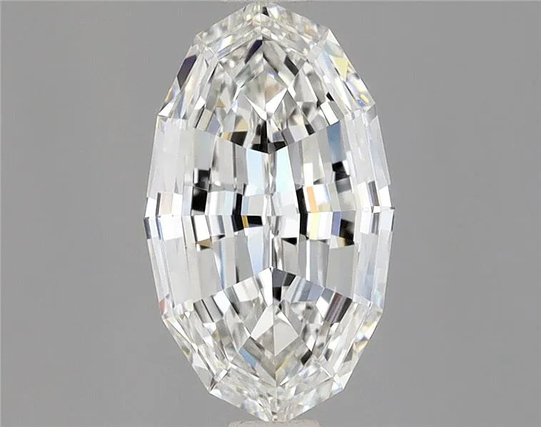 0.90ct Oval Natural Diamond (Colour F, Clarity IF, GIA Certified)