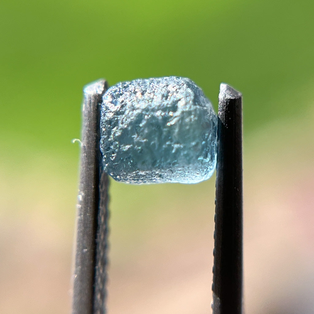 Rough Uncut Teal Blue Montana Sapphire