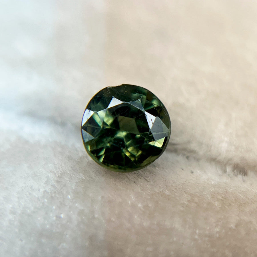 Deep Green Montana Sapphire