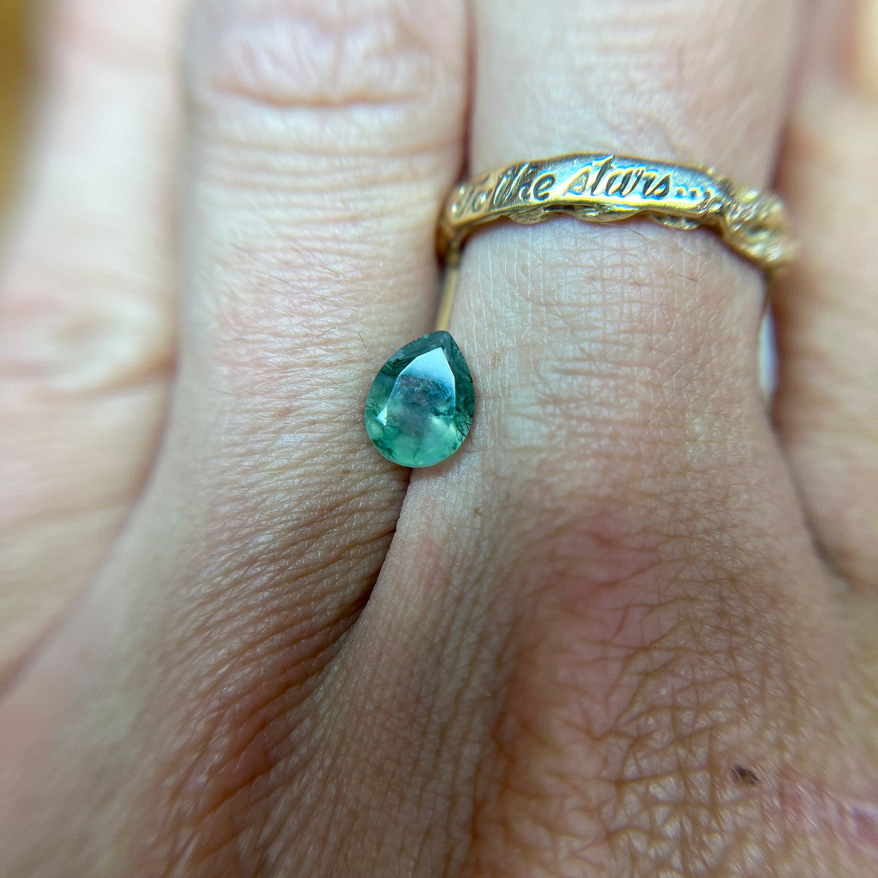 Pear  Moss  Agate