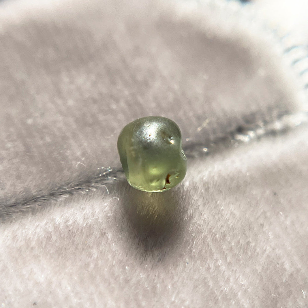 Rough Australian Light Green Sapphire
