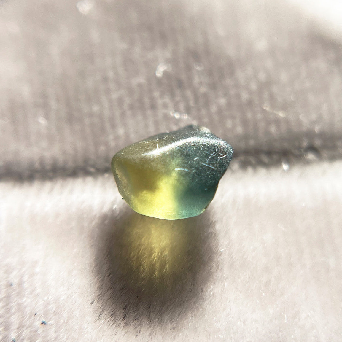 Rough Australian Parti Colour Green Blue Sapphire
