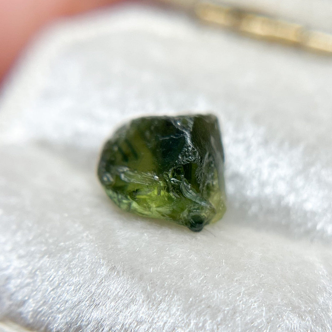 Rough Deep Green Australian Sapphire