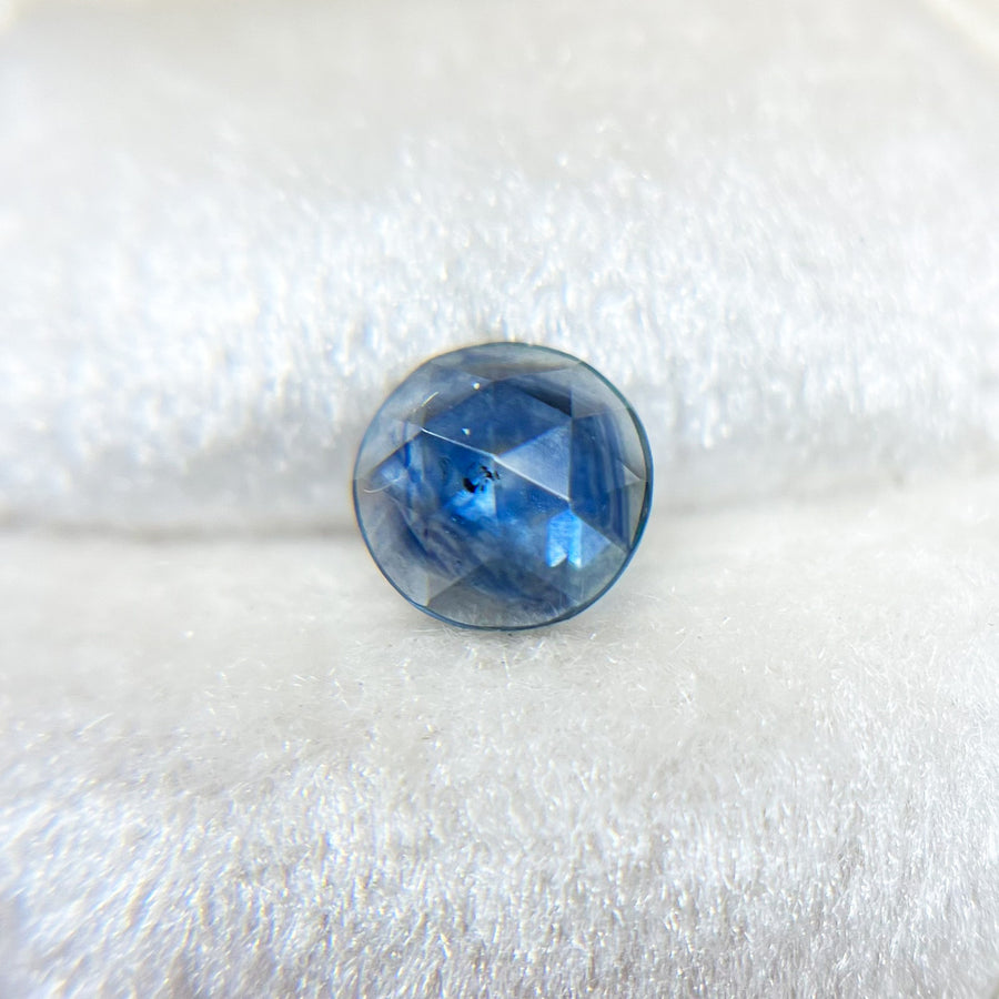 Vibrant Blue Rose Cut Montana Sapphire
