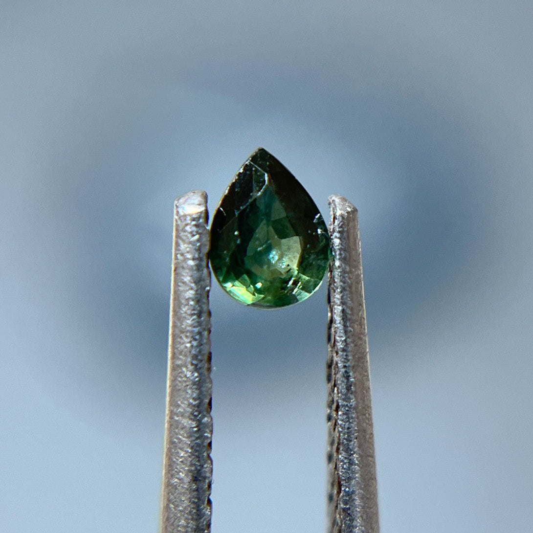 Pear Cut Montana Sapphire