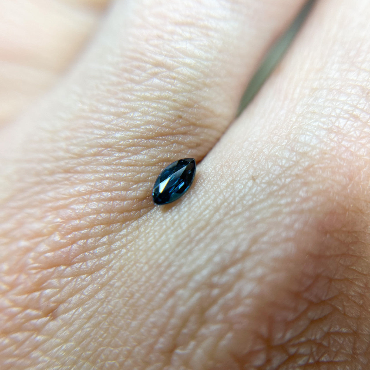 Marquise Cut Teal Sapphire