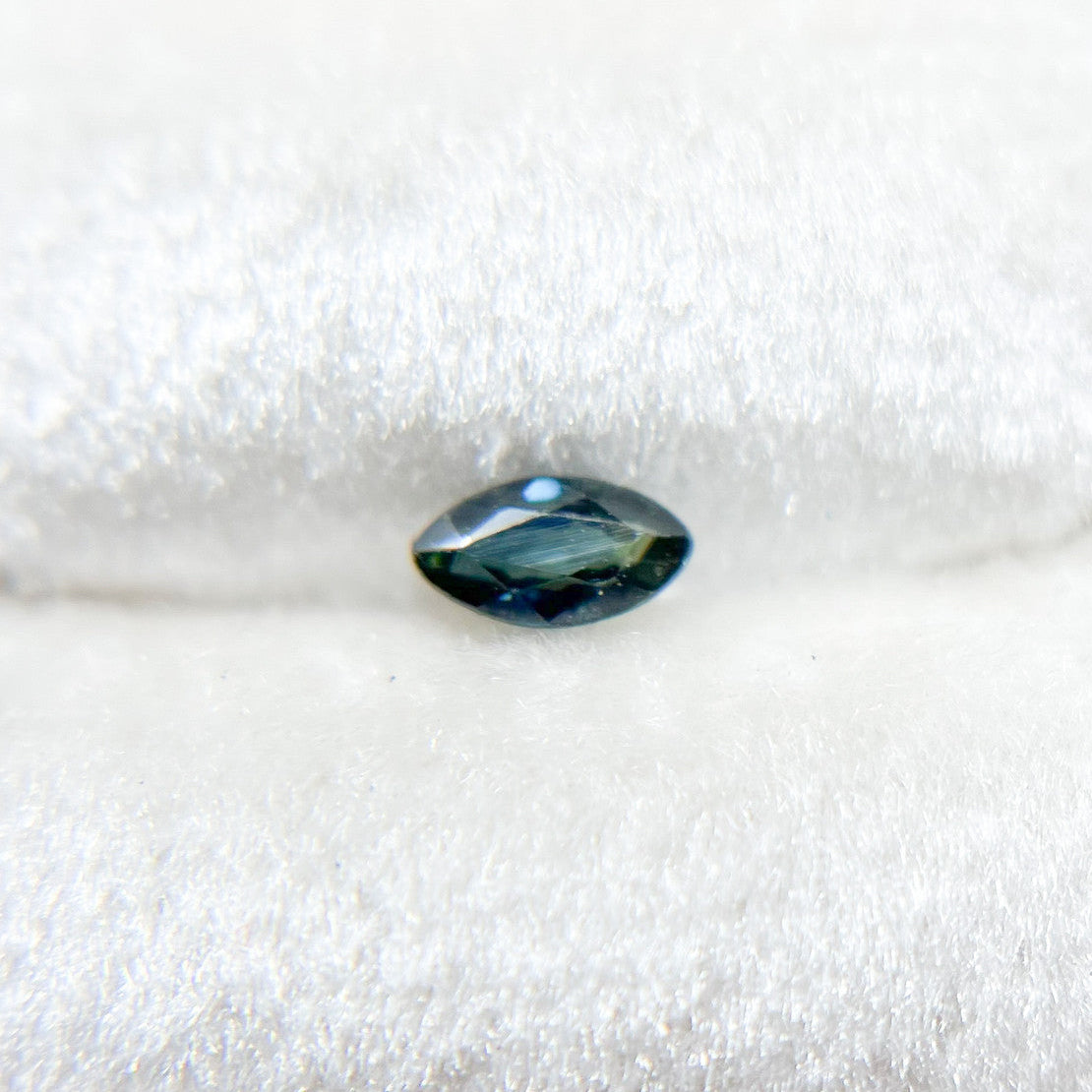 Marquise Cut Teal Sapphire
