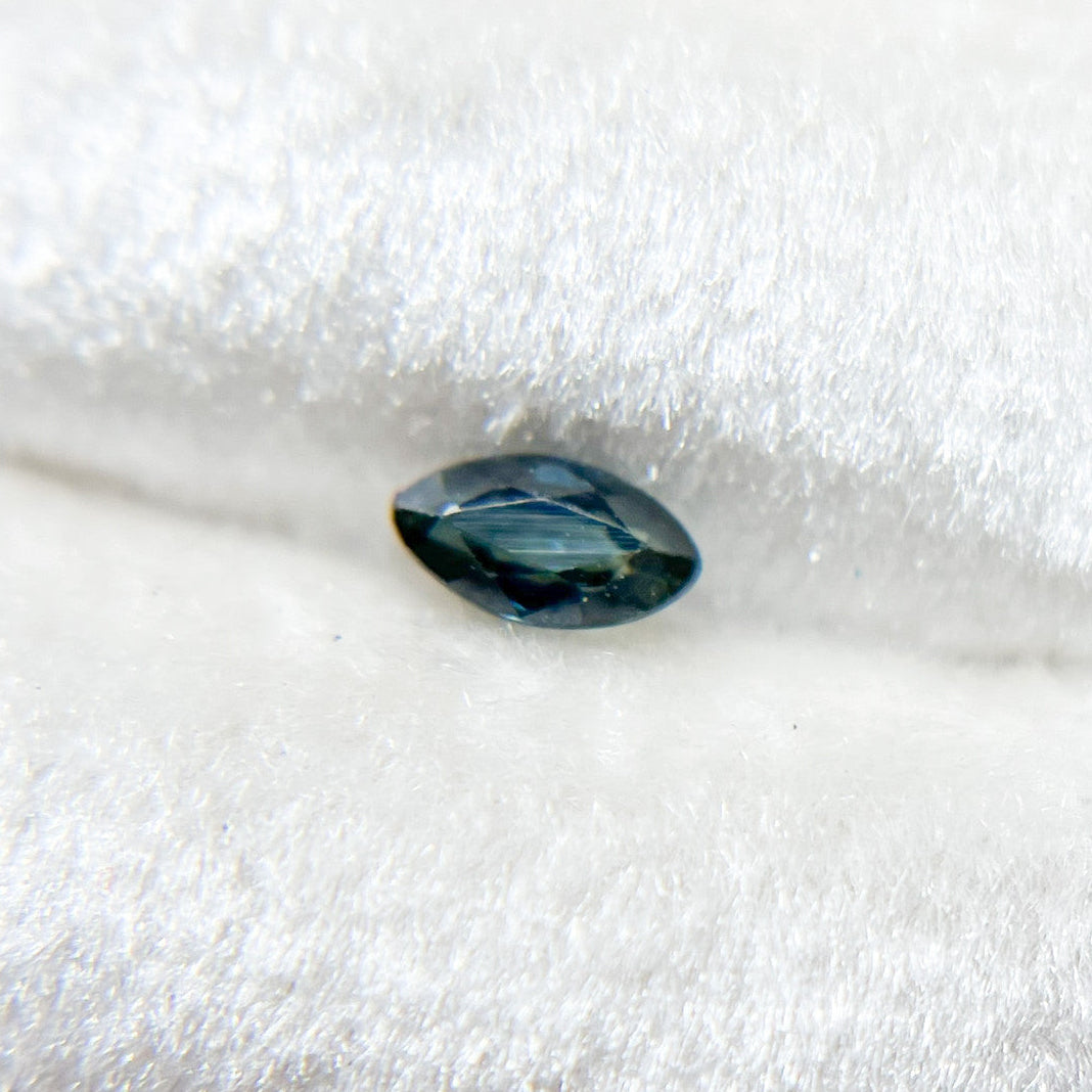 Marquise Cut Teal Sapphire